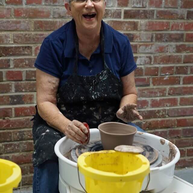 Classes and at First City Art Center in Pensacola, Florida